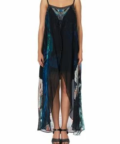 Camilla EBoutique (US) MINI DRESS WITH LONG OVERLAY NIGHT FLIGHT Up To 30% Off