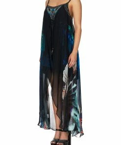 Camilla EBoutique (US) MINI DRESS WITH LONG OVERLAY NIGHT FLIGHT Up To 30% Off