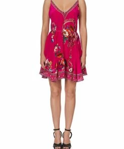 Camilla EBoutique (US) MINI DRESS WITH RUFFLE HEM APPLE EYED Up To 30% Off