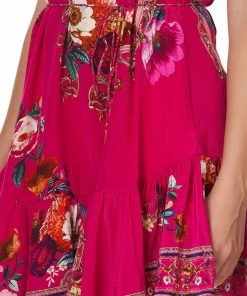 Camilla EBoutique (US) MINI DRESS WITH RUFFLE HEM APPLE EYED Up To 30% Off