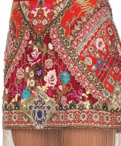 Camilla EBoutique (US) Sale Clothing EMBELLISHED MINI SKIRT CAMEOS CAN CAN