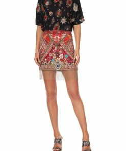 Camilla EBoutique (US) Sale Clothing EMBELLISHED MINI SKIRT CAMEOS CAN CAN
