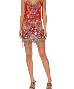 Camilla EBoutique (US) Sale Clothing EMBELLISHED MINI SKIRT CAMEOS CAN CAN