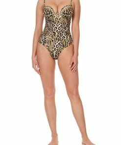 Camilla EBoutique (US) MOULDED ONE PIECE WITH ROUCHING NOMADIC NYMPH Sale Swimwear