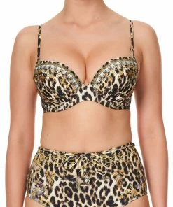 Camilla EBoutique (US) Up To 50% Off MOULDED PLUNGE BRA NOMADIC NYMPH