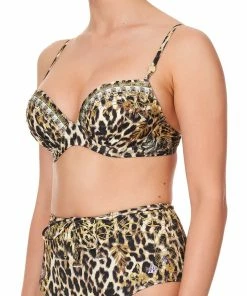 Camilla EBoutique (US) Up To 50% Off MOULDED PLUNGE BRA NOMADIC NYMPH