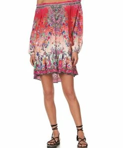 Camilla EBoutique (US) OFF SHOULDER DRESS WITH STRAPS FREE LOVE Up To 40% Off