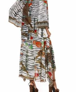 Camilla EBoutique (US) Up To 50% Off OFF SHOULDER FLARE BLOUSE COSMIC CONFLICT