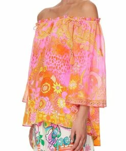 Camilla EBoutique (US) OFF SHOULDER FLARE BLOUSE HAIR HAIR HAIR