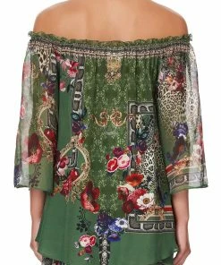 Camilla EBoutique (US) Up To 40% Off OFF SHOULDER FLARE BLOUSE TALES OF TIME