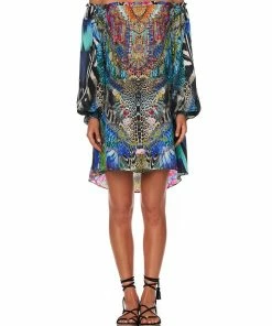 Camilla EBoutique (US) OFF SHOULDER MINI DRESS CAFE NAIROBI