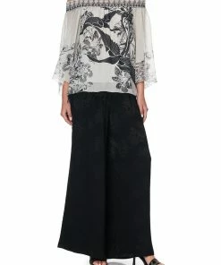 Camilla EBoutique (US) OFF SHOULDER SHIRRED BLOUSE SILVER LININGS Up To 50% Off