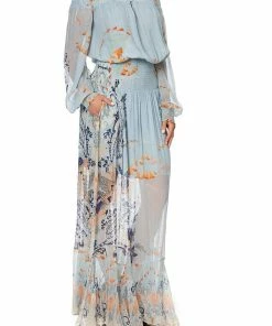 Camilla EBoutique (US) OFF SHOULDER SHIRRED DRESS FRASER FANTASIA Up To 30% Off