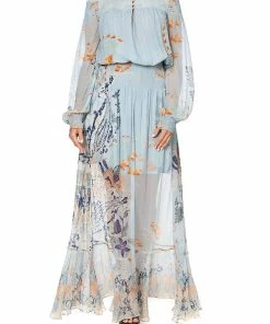 Camilla EBoutique (US) OFF SHOULDER SHIRRED DRESS FRASER FANTASIA Up To 30% Off