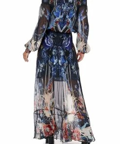 Camilla EBoutique (US) OFF SHOULDER SHIRRED DRESS MARE MYSTIQUE Up To 30% Off