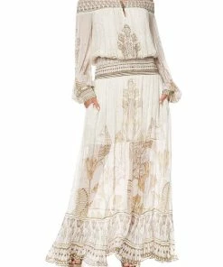 Camilla EBoutique (US) OFF SHOULDER SHIRRED DRESS THE QUEENS CHAMBER Up To 30% Off