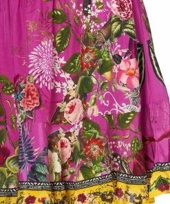 Camilla EBoutique (US) Up To 30% Off OFF SHOULDER SHORT DRESS JUNGLE LANGUAGE