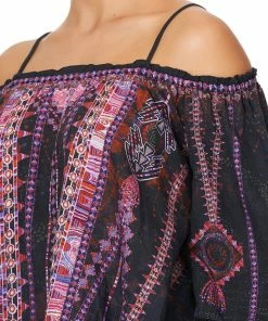 Camilla EBoutique (US) OFF SHOULDER HALTER TOP MINA MINA