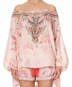 Camilla EBoutique (US) Up To 30% Off OFF THE SHOULDER BLOUSE PALACE MUSE