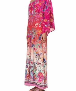 Camilla EBoutique (US) ONE SHOULDER FLARED JUMPSUIT FREE LOVE Up To 40% Off