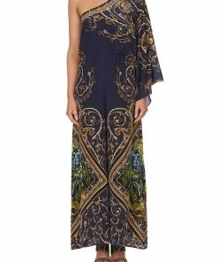 Camilla EBoutique (US) ONE SHOULDER FLARED JUMPSUIT SEVEN DAY WEEKEND Up To 40% Off