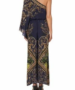 Camilla EBoutique (US) ONE SHOULDER FLARED JUMPSUIT SEVEN DAY WEEKEND Up To 40% Off