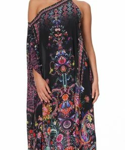 Camilla EBoutique (US) ONE SHOULDER KAFTAN WITH NECKBAND BOHEMIAN REBELLION Up To 40% Off