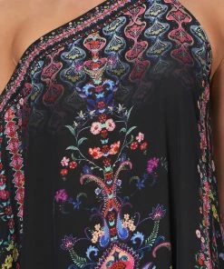 Camilla EBoutique (US) ONE SHOULDER KAFTAN WITH NECKBAND BOHEMIAN REBELLION Up To 40% Off