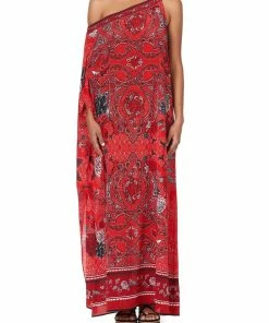 Camilla EBoutique (US) ONE SHOULDER KAFTAN WITH NECKBAND PIRATE PUNK