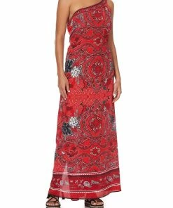 Camilla EBoutique (US) ONE SHOULDER KAFTAN WITH NECKBAND PIRATE PUNK