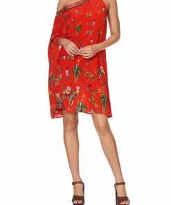 Camilla EBoutique (US) ONE SHOULDER SHORT KAFTAN CINEMA PARADISO Up To 40% Off