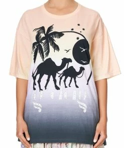 Camilla EBoutique (US) Up To 30% Off OVERSIZE BAND TEE MERMAID MILLA
