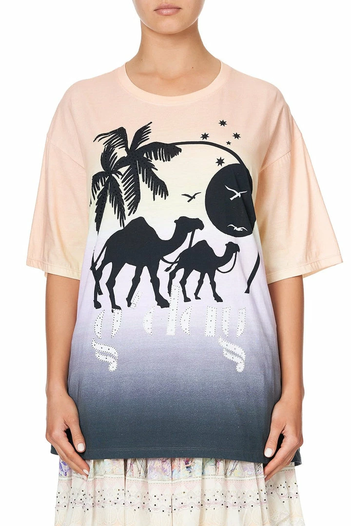 Camilla EBoutique (US) Up To 30% Off OVERSIZE BAND TEE MERMAID MILLA