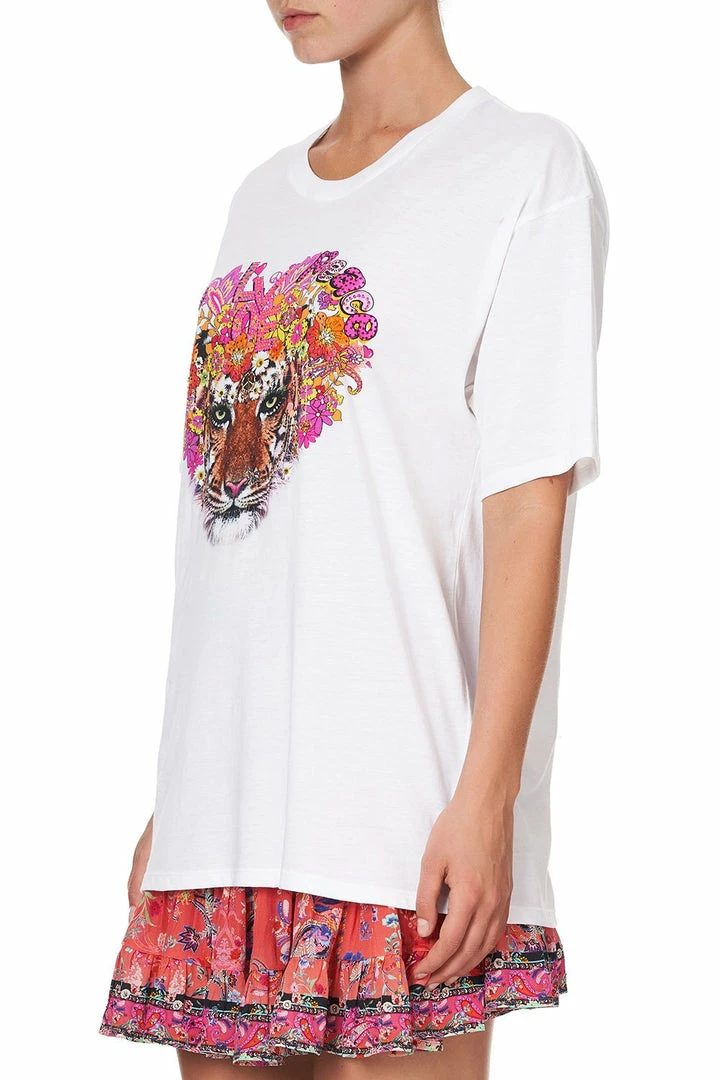 Camilla EBoutique (US) Up To 40% Off OVERSIZE BAND TEE LET THE SUN SHINE