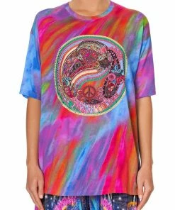 Camilla EBoutique (US) OVERSIZE BAND TEE PSYCHEDELICA
