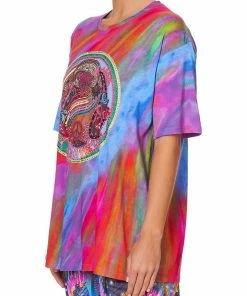 Camilla EBoutique (US) OVERSIZE BAND TEE PSYCHEDELICA