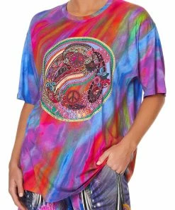 Camilla EBoutique (US) OVERSIZE BAND TEE PSYCHEDELICA