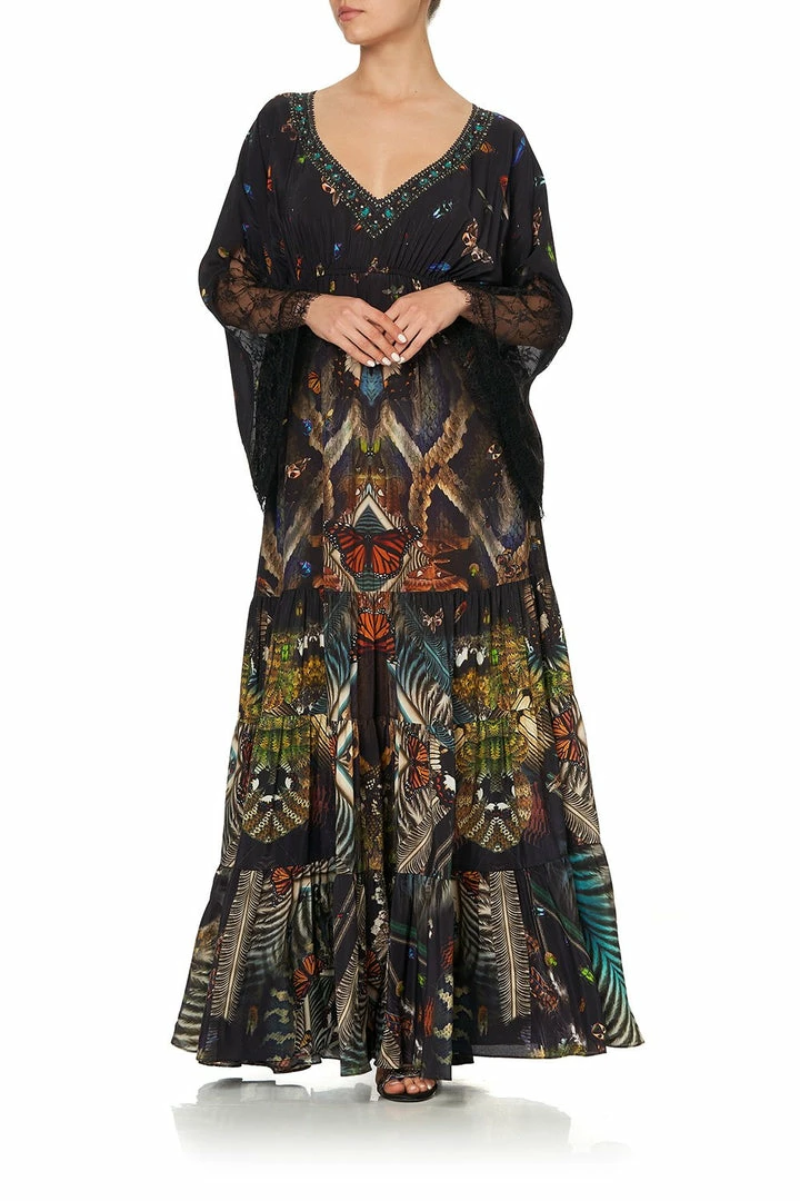 Camilla EBoutique (US) PANEL DRESS WITH LACE SLEEVE MATERNAL INSTINCT Up To 50% Off