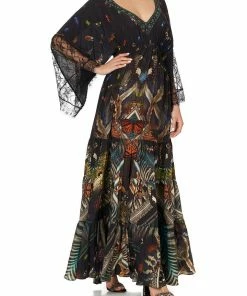 Camilla EBoutique (US) PANEL DRESS WITH LACE SLEEVE MATERNAL INSTINCT Up To 50% Off