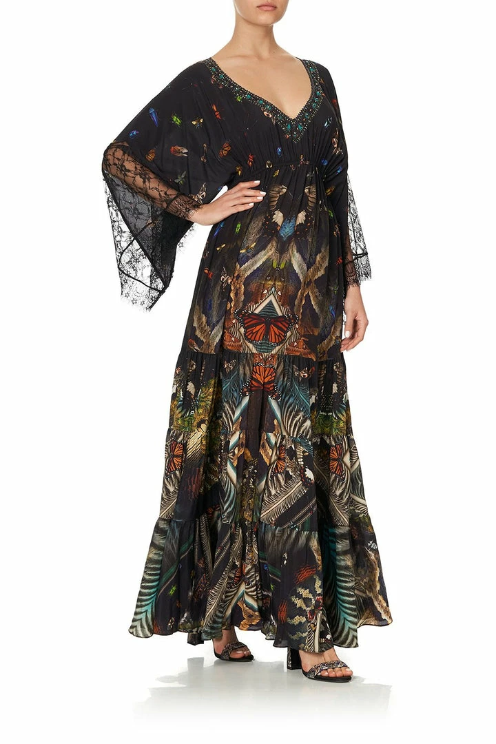 Camilla EBoutique (US) PANEL DRESS WITH LACE SLEEVE MATERNAL INSTINCT Up To 50% Off