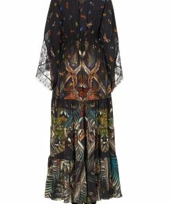 Camilla EBoutique (US) PANEL DRESS WITH LACE SLEEVE MATERNAL INSTINCT Up To 50% Off