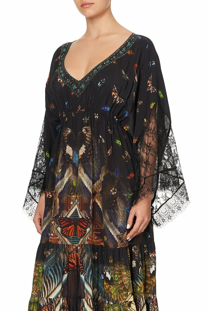 Camilla EBoutique (US) PANEL DRESS WITH LACE SLEEVE MATERNAL INSTINCT Up To 50% Off
