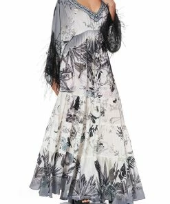 Camilla EBoutique (US) PANEL DRESS WITH LACE SLEEVE MOONLIT MUSINGS