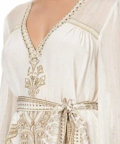 Camilla EBoutique (US) PANELLED PLAYSUIT WITH BELT THE QUEENS CHAMBER