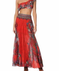 Camilla EBoutique (US) Up To 30% Off ONE SHOULDER FRILL BRA WONDERING WARATAH