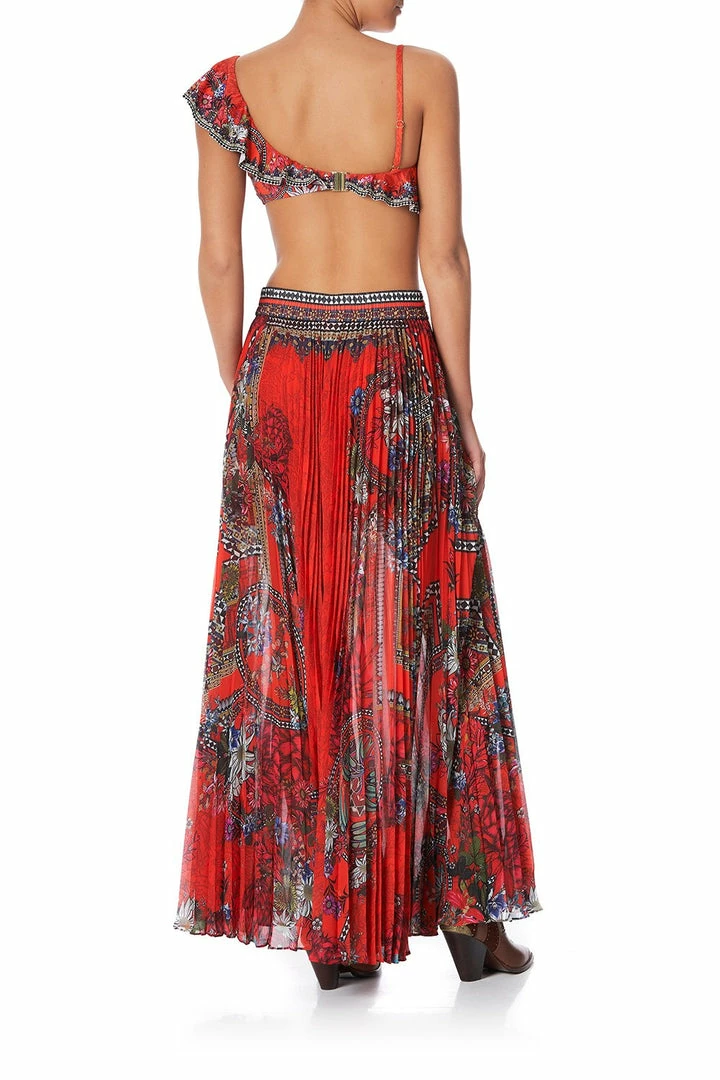 Camilla EBoutique (US) Up To 30% Off ONE SHOULDER FRILL BRA WONDERING WARATAH