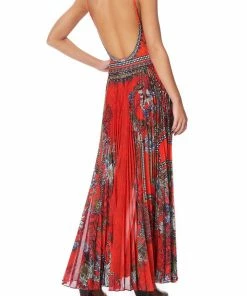 Camilla EBoutique (US) WIRED V-NECK ONE PIECE WONDERING WARATAH Up To 30% Off