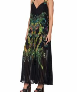 Camilla EBoutique (US) Up To 50% Off PLEATED MAXI DRESS WITH YOKE RIVER CRUISE