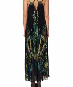 Camilla EBoutique (US) Up To 50% Off PLEATED MAXI DRESS WITH YOKE RIVER CRUISE