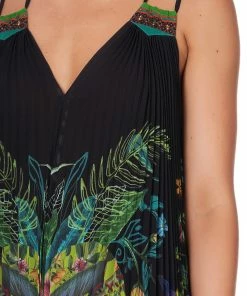 Camilla EBoutique (US) Up To 50% Off PLEATED MAXI DRESS WITH YOKE RIVER CRUISE